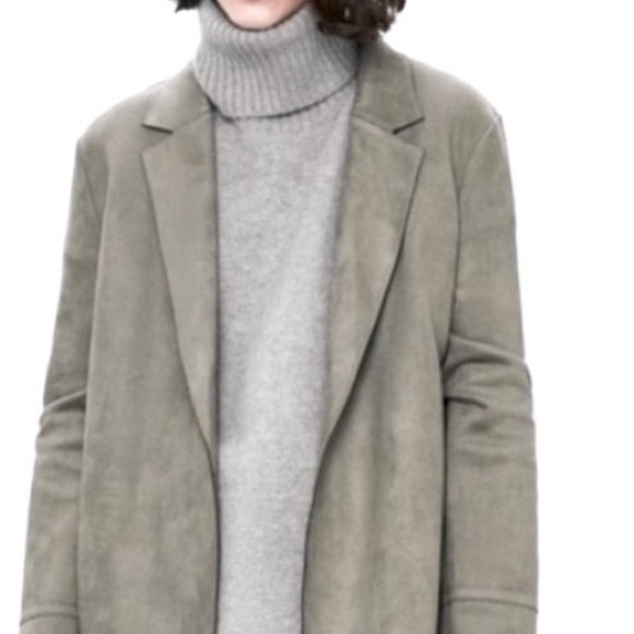ZARA faux long suede jacket - Picture 4 of 16